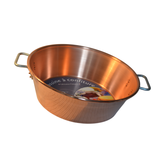Bassine à confiture en cuivre