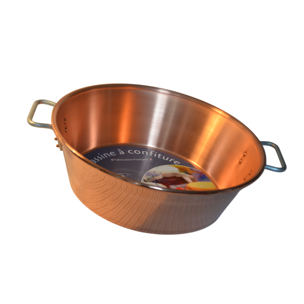 Bassine à confiture en cuivre