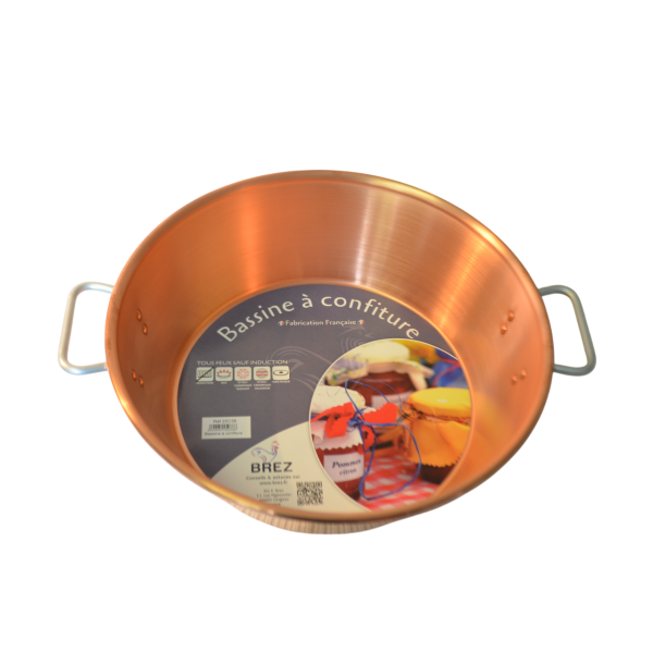 Bassine à confiture en cuivre