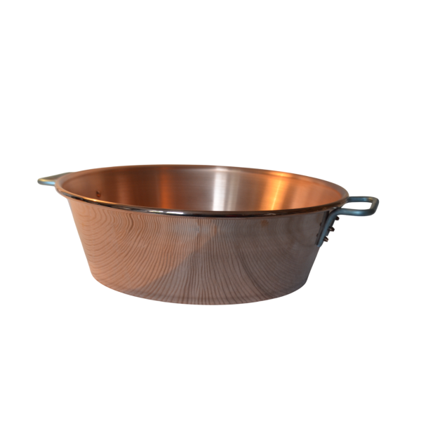 Bassine à confiture en cuivre