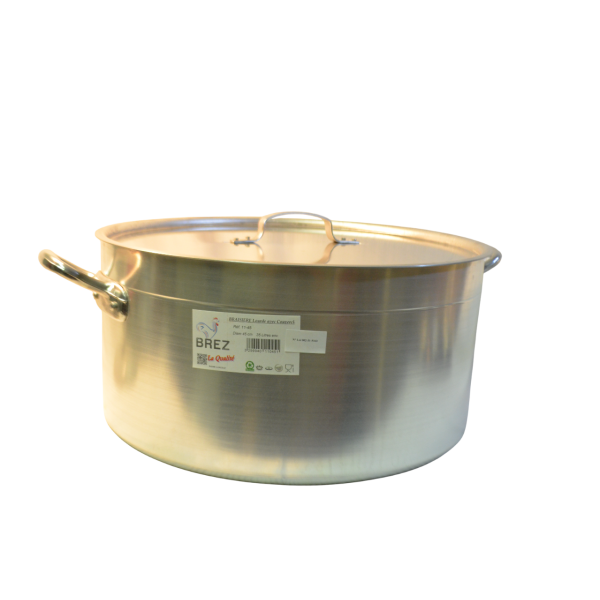 Faitout en Aluminium 35L – Ø45 cm