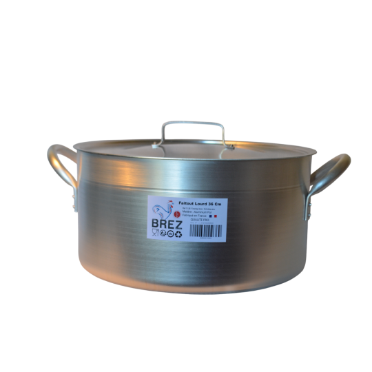 Faitout en Aluminium 18.3L – Ø36 cm