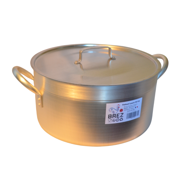 Faitout en Aluminium 18.3L – Ø36 cm